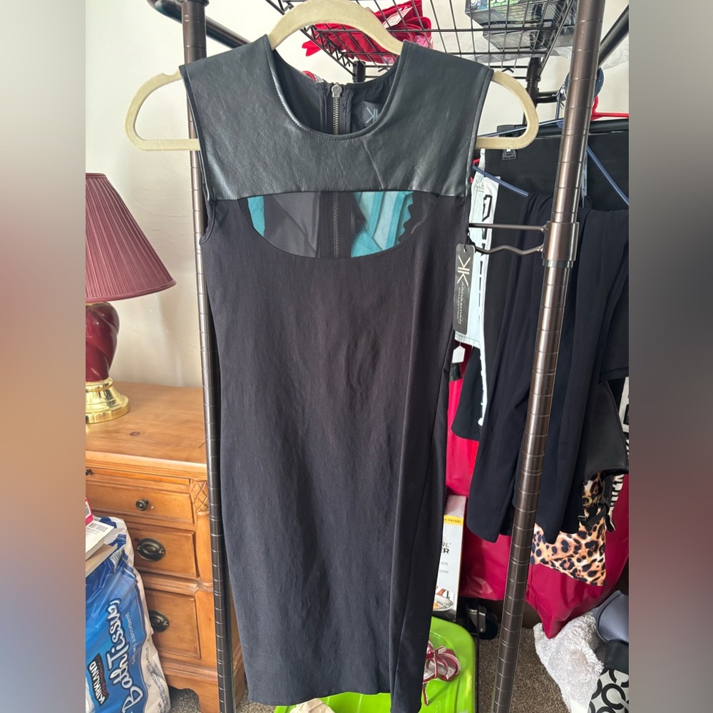 Kardashian Kollection Black Mini Dress